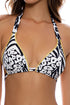 Luli Fama All The Skins Triangle Halter Top